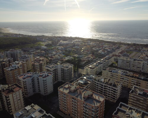 Apartamento T1, Viana do Castelo, Praia Amorosa, varanda quarto e sala