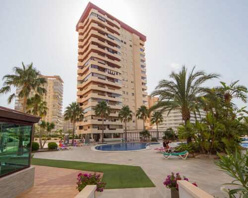 Acogedor apartamento con vista al mar en Complejo Coral Beach disponible por alquiler de invierno