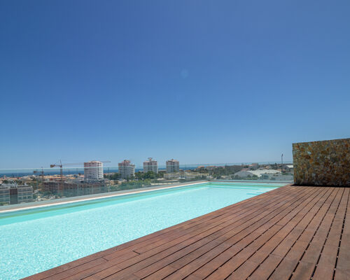 Apartamento T1 com piscina vista mar panorâmica de Albufeira