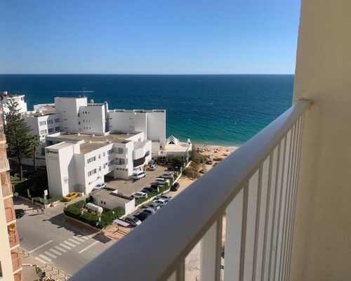 Apartment on1st line with sea view next to the beach!